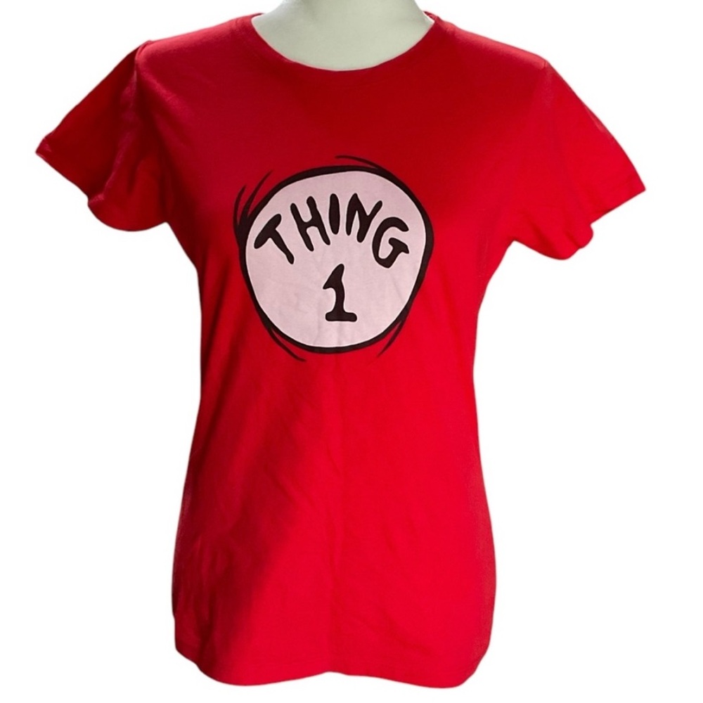 Set of 2 shirts Thing 1 and Thing 2  Dr Seus Universal Studios small
